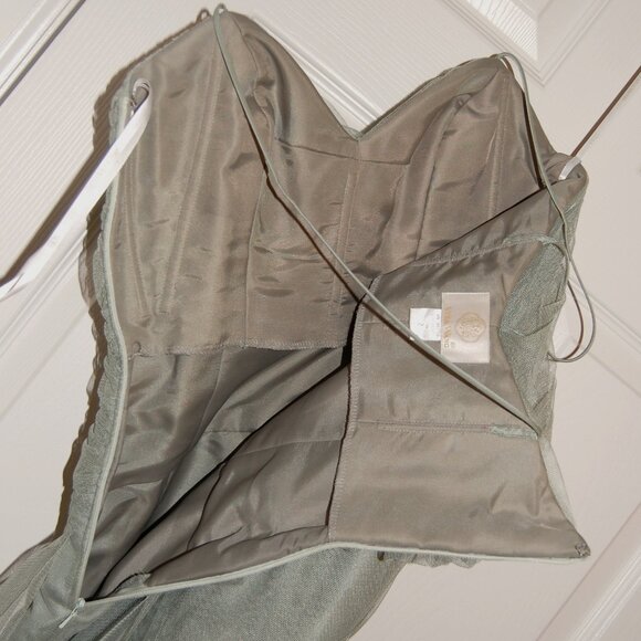 Vera Wang Dress, Women Size 2 Green - Picture 8 of 10